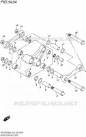 BIELLETTE D'AMORTISSEUR pour Suzuki DR-Z 400 2015