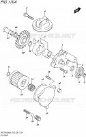 POMPE A HUILE pour Suzuki DR-Z 400 2015