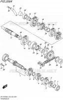 TRANSMISSION pour Suzuki DR-Z 400 2015