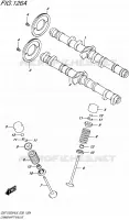 ARBRE A CAMES   VALVE pour Suzuki BANDIT-S 1250 2016
