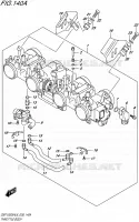 CORPS DE PAPILLON pour Suzuki BANDIT-S 1250 2016