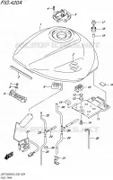 RESERVOIR D'ESSENCE pour Suzuki BANDIT-S 1250 2016