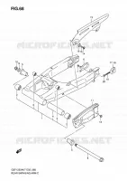 BRAS OSCILLANT ARRIERE pour Suzuki BANDIT-S 1250 2010