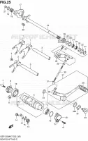 ENSEMBLE SELECTEUR DE VITESSES pour Suzuki BANDIT-S 1250 2010