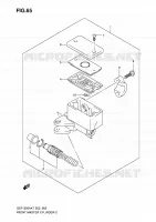 MAITRE CYLINDRE AVANT (VOIR NOTE) pour Suzuki BANDIT-S 1250 2010