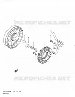 ALLUMAGE ROTOR   STATOR pour Suzuki GSX-F 1250 2011