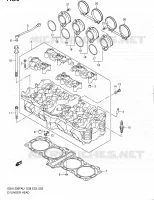 CULASSE pour Suzuki GSX-F 1250 2011