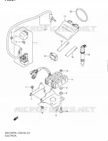 PARTIE ELECTRIQUE (GSX1250FAL1 E33) pour Suzuki GSX-F 1250 2011