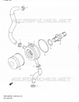RADIATEUR D'HUILE pour Suzuki GSX-F 1250 2011