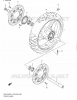 ROUE AVANT pour Suzuki GSX-F 1250 2011