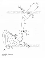 SILENCIEUX pour Suzuki GSX-F 1250 2011