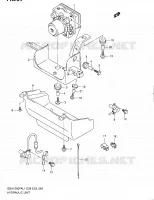 SYSTÈME ABS pour Suzuki GSX-F 1250 2011
