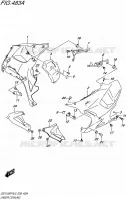 CARENAGES INFERIEUR (FLANCS) pour Suzuki GSX-F 1250 1992