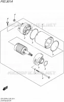 DEMARREUR pour Suzuki GSX-F 1250 1992