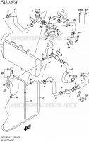DURITE DE RADIATEUR pour Suzuki GSX-F 1250 1992