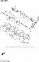SYSTÈME D'INJECTION pour Suzuki GSX-F 1250 1992