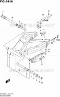 BRAS OSCILLANT ARRIERE pour Suzuki HAYABUSA 1300 2015