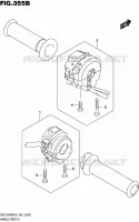 COMMODOS (GSX1300RAL5 E19) pour Suzuki HAYABUSA 1300 2015