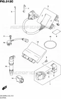 PARTIE ELECTRIQUE (GSX1300RAUFL5 E19) pour Suzuki HAYABUSA 1300 2015