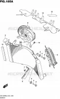 RADIATEUR pour Suzuki HAYABUSA 1300 2015