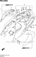CARENAGES ARRIERE pour Suzuki HAYABUSA 1300 2016