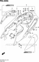CARENAGES ARRIERE pour Suzuki HAYABUSA 1300 2016