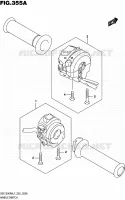 COMMODOS (GSX1300RAL7 E02) pour Suzuki HAYABUSA 1300 2017