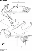 FLANCS DE CARENAGES pour Suzuki HAYABUSA 1300 2017