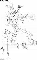 GUIDON (GSX1300RAL7 E28) pour Suzuki HAYABUSA 1300 2017