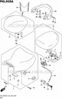 SELLE pour Suzuki HAYABUSA 1300 2017
