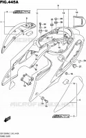 CARENAGES ARRIERE pour Suzuki HAYABUSA 1300 2017