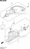 CLIGNOTANTS pour Suzuki HAYABUSA 1300 2017