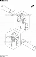 COMMODOS pour Suzuki HAYABUSA 1300 2017