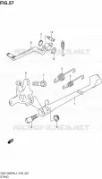 BEQUILLE pour Suzuki HAYABUSA 1300 2014