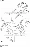 CADRE pour Suzuki HAYABUSA 1300 2014
