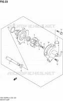 POMPE A EAU pour Suzuki HAYABUSA 1300 2014