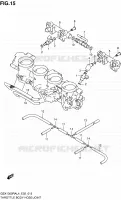 SYSTÈME D'INJECTION (GSX1300RAL4 E19) pour Suzuki HAYABUSA 1300 2014