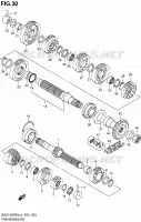 TRANSMISSION pour Suzuki HAYABUSA 1300 2014