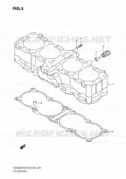 CYLINDRE pour Suzuki GSX-F 650 2010