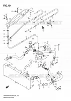 DURITE DE RADIATEUR pour Suzuki GSX-F 650 2010