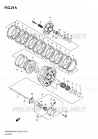 EMBRAYAGE (MODEL K9/L0) pour Suzuki GSX-F 650 2010