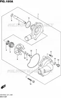 POMPE A EAU MOTEUR/TRANSMISSION 750 suzuki-moto GSX-R 2017 12214018