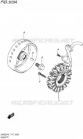 ALLUMAGE ROTOR   STATOR pour Suzuki INAZUMA 250 2017