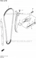 DISTRIBUTION pour Suzuki INAZUMA 250 2017