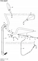 GUIDON pour Suzuki INAZUMA 250 2017