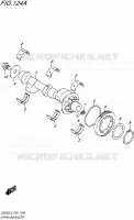 BALANCIER pour Suzuki INAZUMA 250 1995