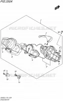 COMPTEUR pour Suzuki INAZUMA 250 1995