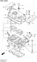 CULASSE pour Suzuki INAZUMA 250 1995