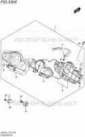 COMPTEUR pour Suzuki INAZUMA 250 1992