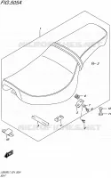 SELLE pour Suzuki BOULEVARD 650 2017